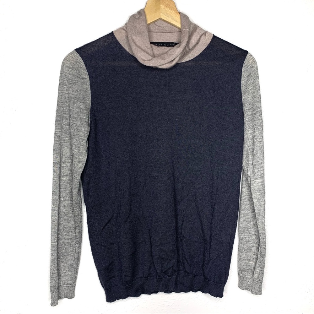 Fabiana Filippi Cashmere Cowl Neck Turtleneck